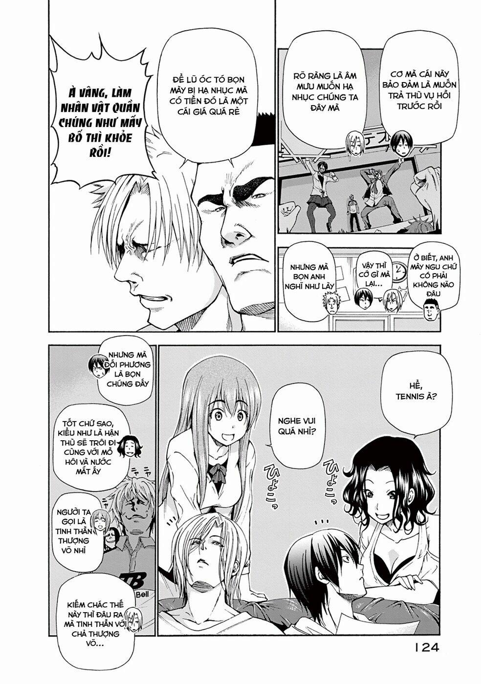 Cô Gái Thích Lặn - Grand Blue 12 trang 8