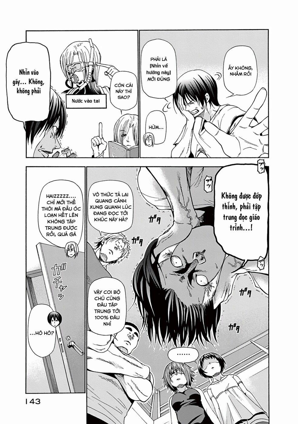 Cô Gái Thích Lặn - Grand Blue 17 trang 10