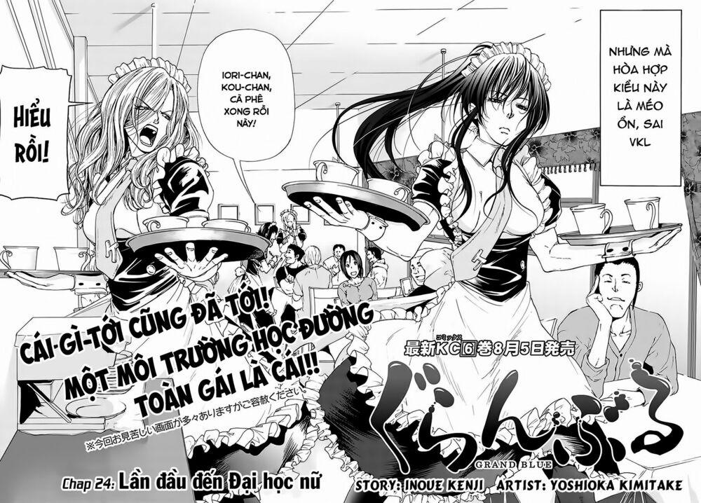 Cô Gái Thích Lặn - Grand Blue 24 trang 3