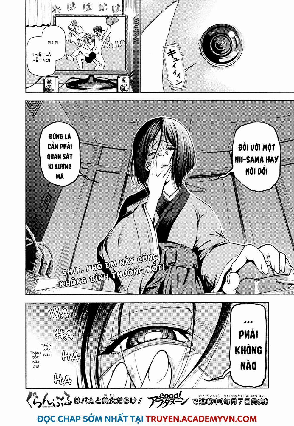 Cô Gái Thích Lặn - Grand Blue 25.5 trang 13
