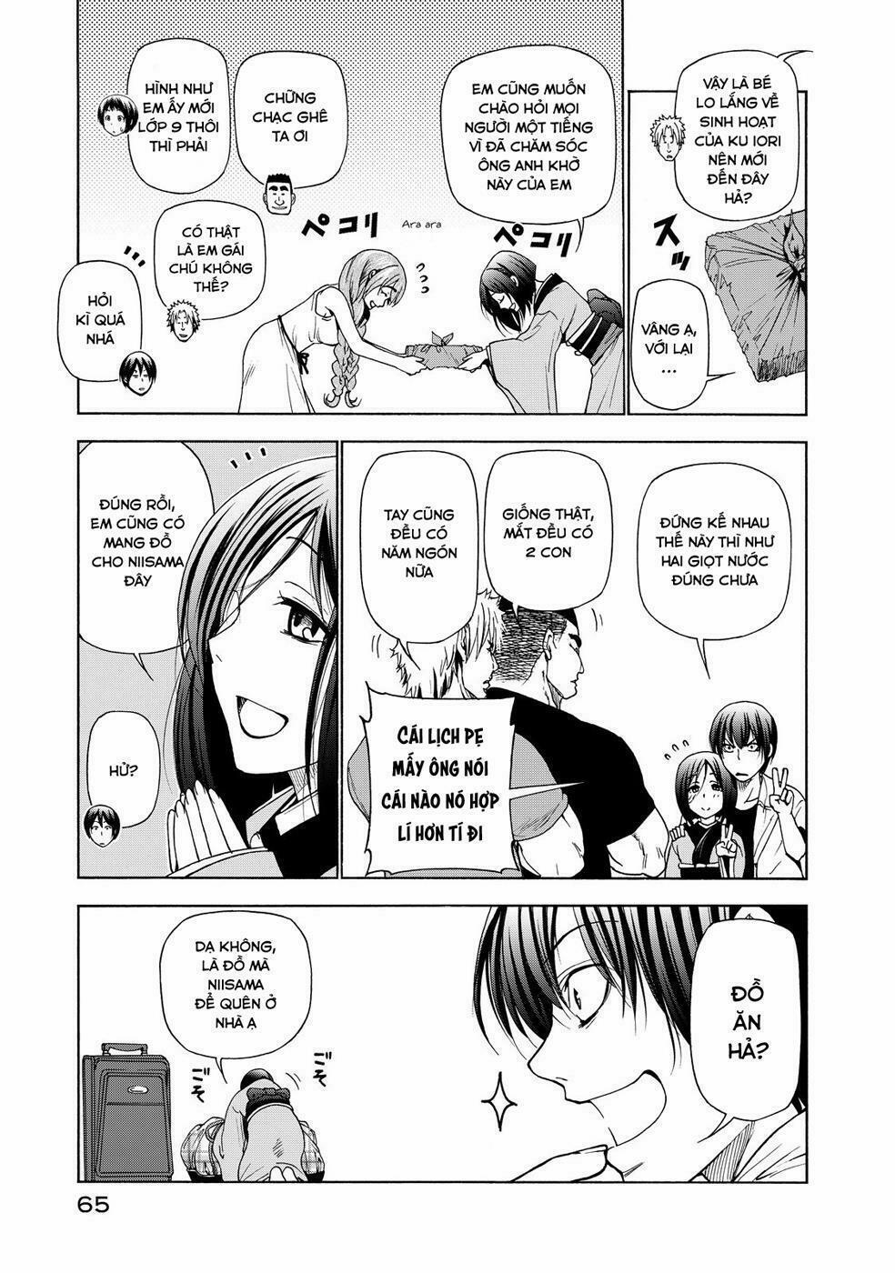 Cô Gái Thích Lặn - Grand Blue 27 trang 20