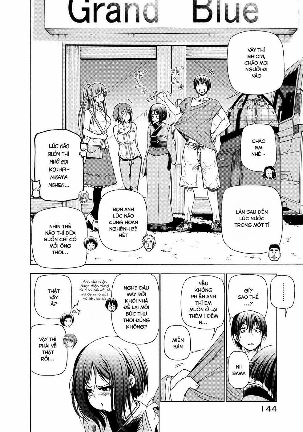 Cô Gái Thích Lặn - Grand Blue 28 trang 54