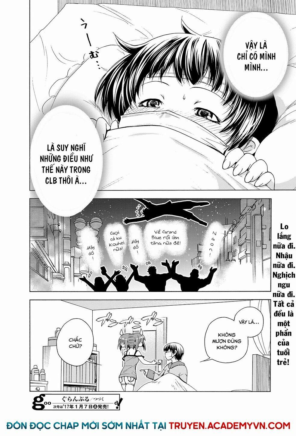 Cô Gái Thích Lặn - Grand Blue 30 trang 33