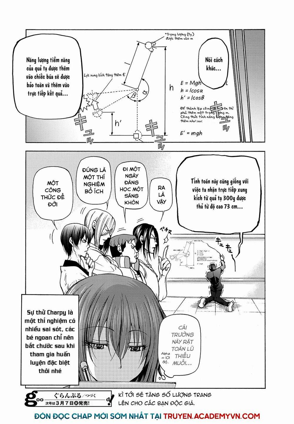 Cô Gái Thích Lặn - Grand Blue 32 trang 28