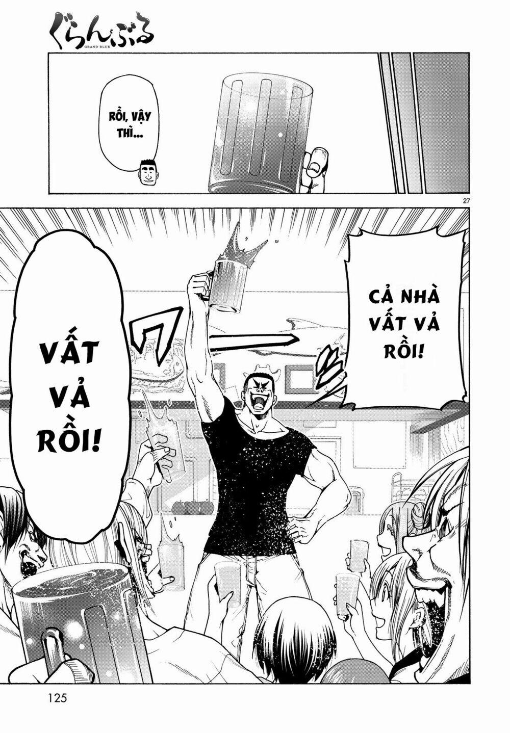 Cô Gái Thích Lặn - Grand Blue 35 trang 28