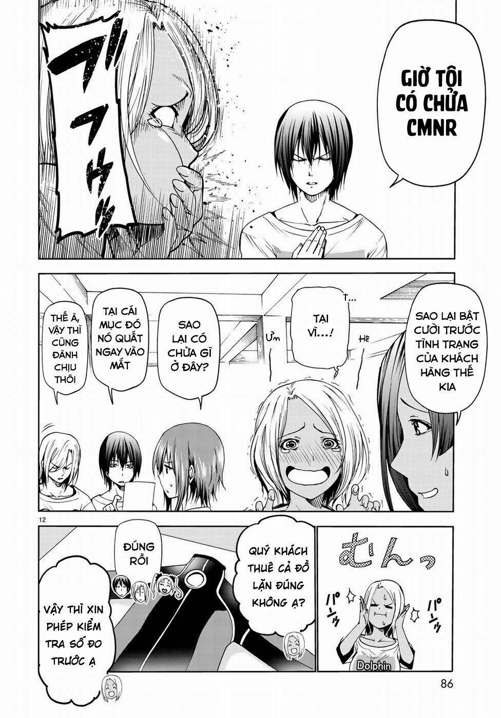Cô Gái Thích Lặn - Grand Blue 51 trang 12