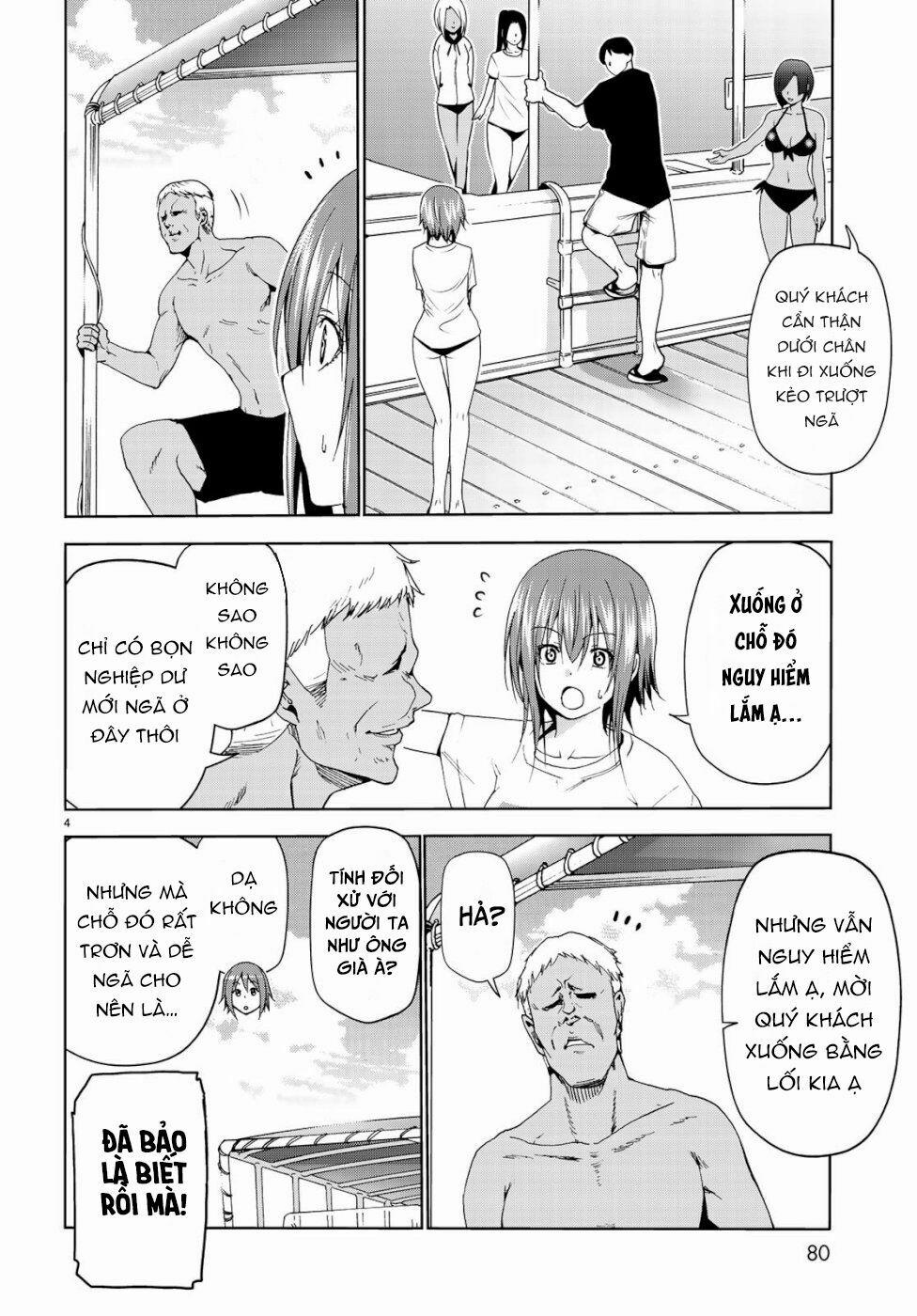 Cô Gái Thích Lặn - Grand Blue 56 trang 4