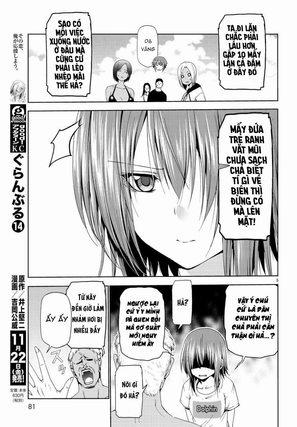 Cô Gái Thích Lặn - Grand Blue 56 trang 5