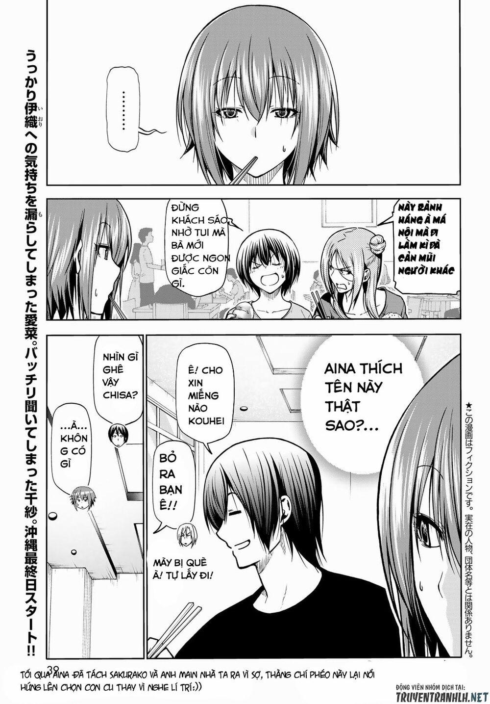 Cô Gái Thích Lặn - Grand Blue 69 trang 3