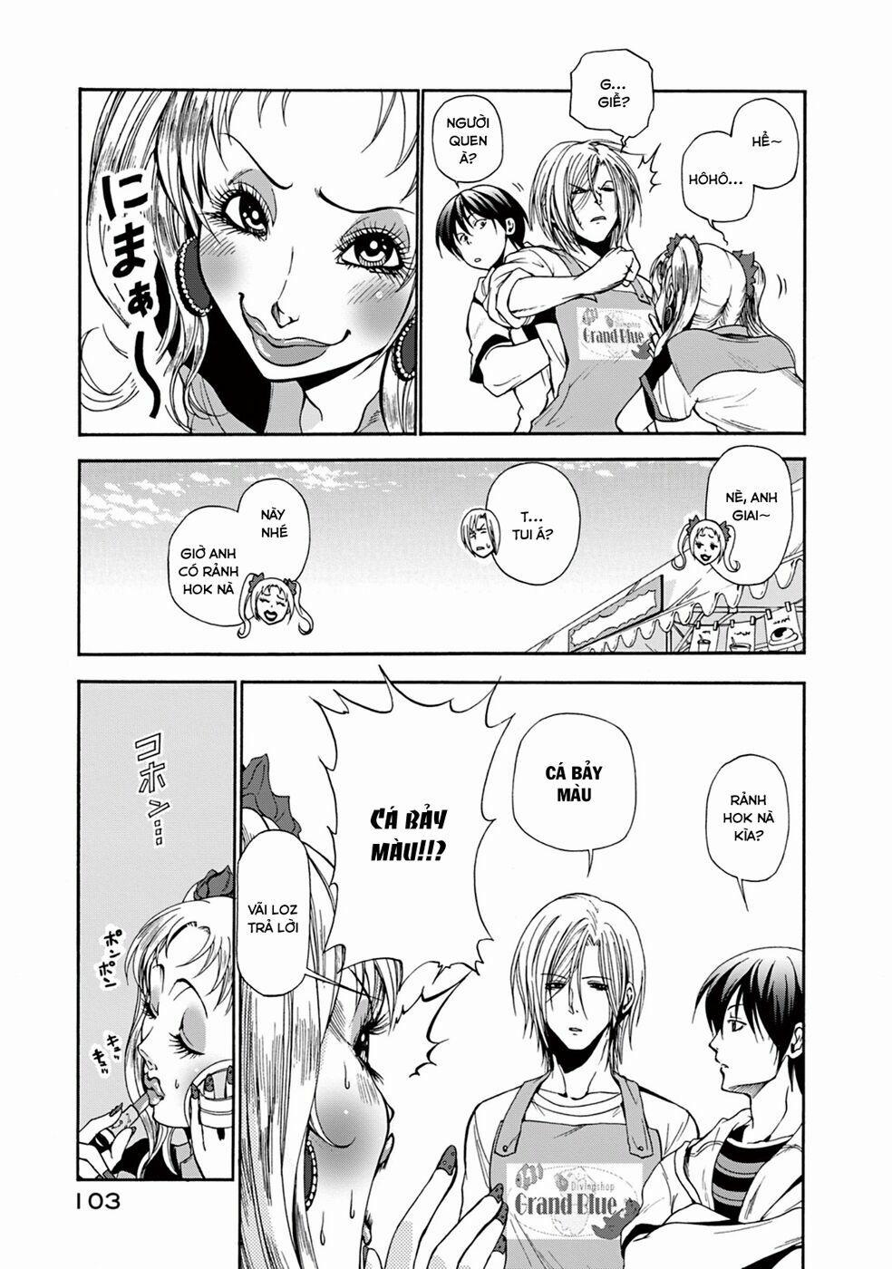 Cô Gái Thích Lặn - Grand Blue 7 trang 15