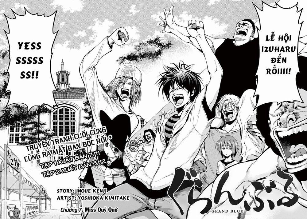 Cô Gái Thích Lặn - Grand Blue 7 trang 3