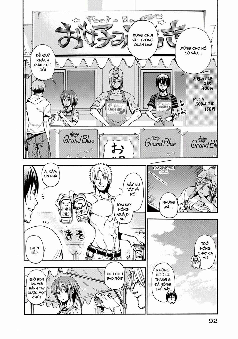 Cô Gái Thích Lặn - Grand Blue 7 trang 4