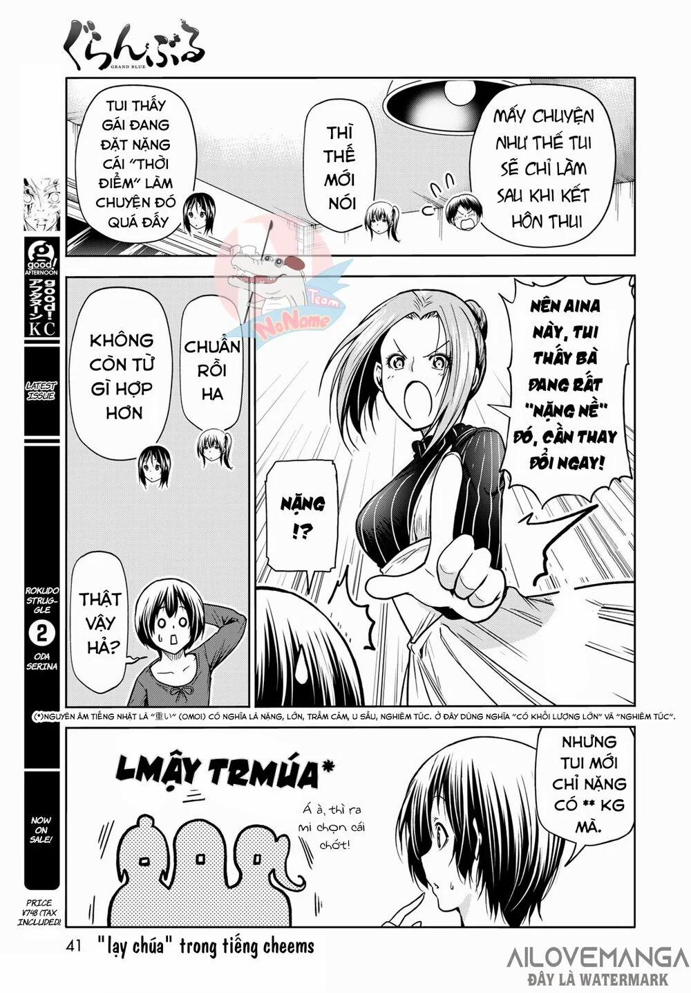 Cô Gái Thích Lặn - Grand Blue 72.2 trang 4