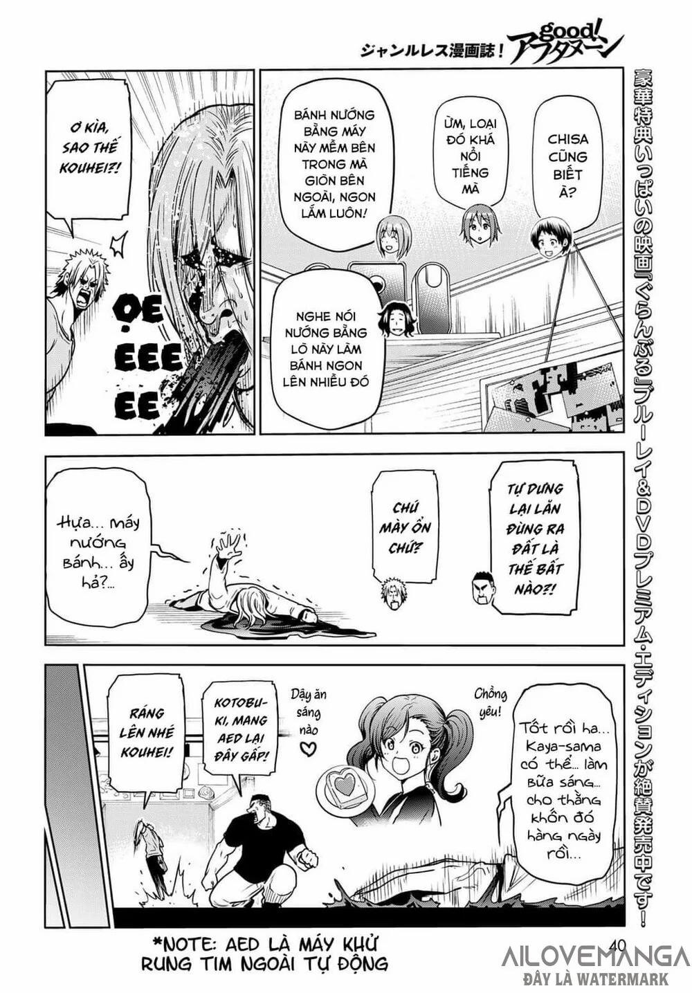 Cô Gái Thích Lặn - Grand Blue 73.1 trang 4