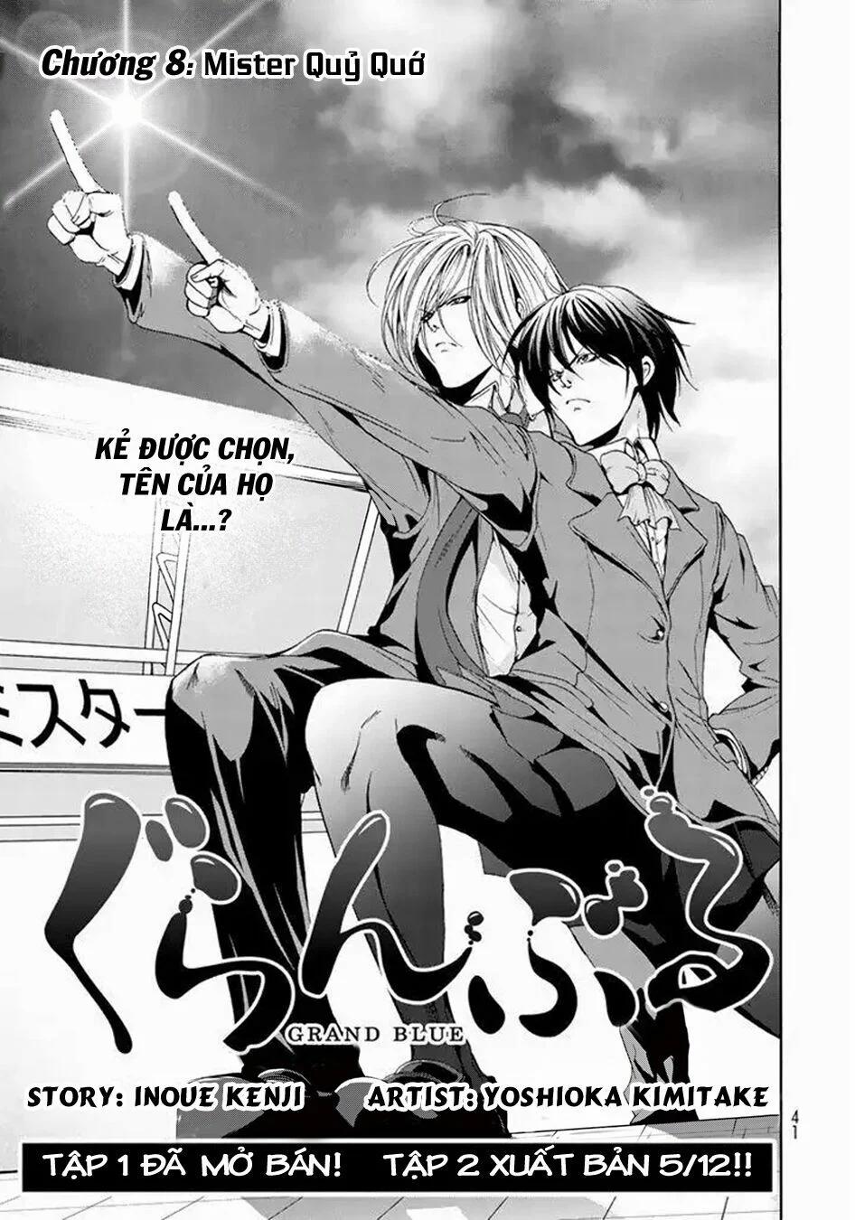 Cô Gái Thích Lặn - Grand Blue 8 trang 5