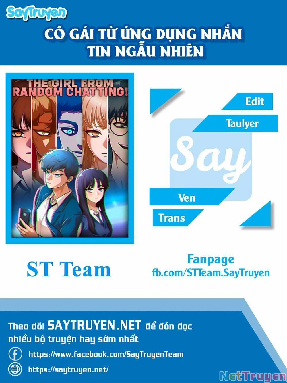 Cô Gái Từ Ứng Dụng Nhắn Tin Ngẫu Nhiên 178 trang 0