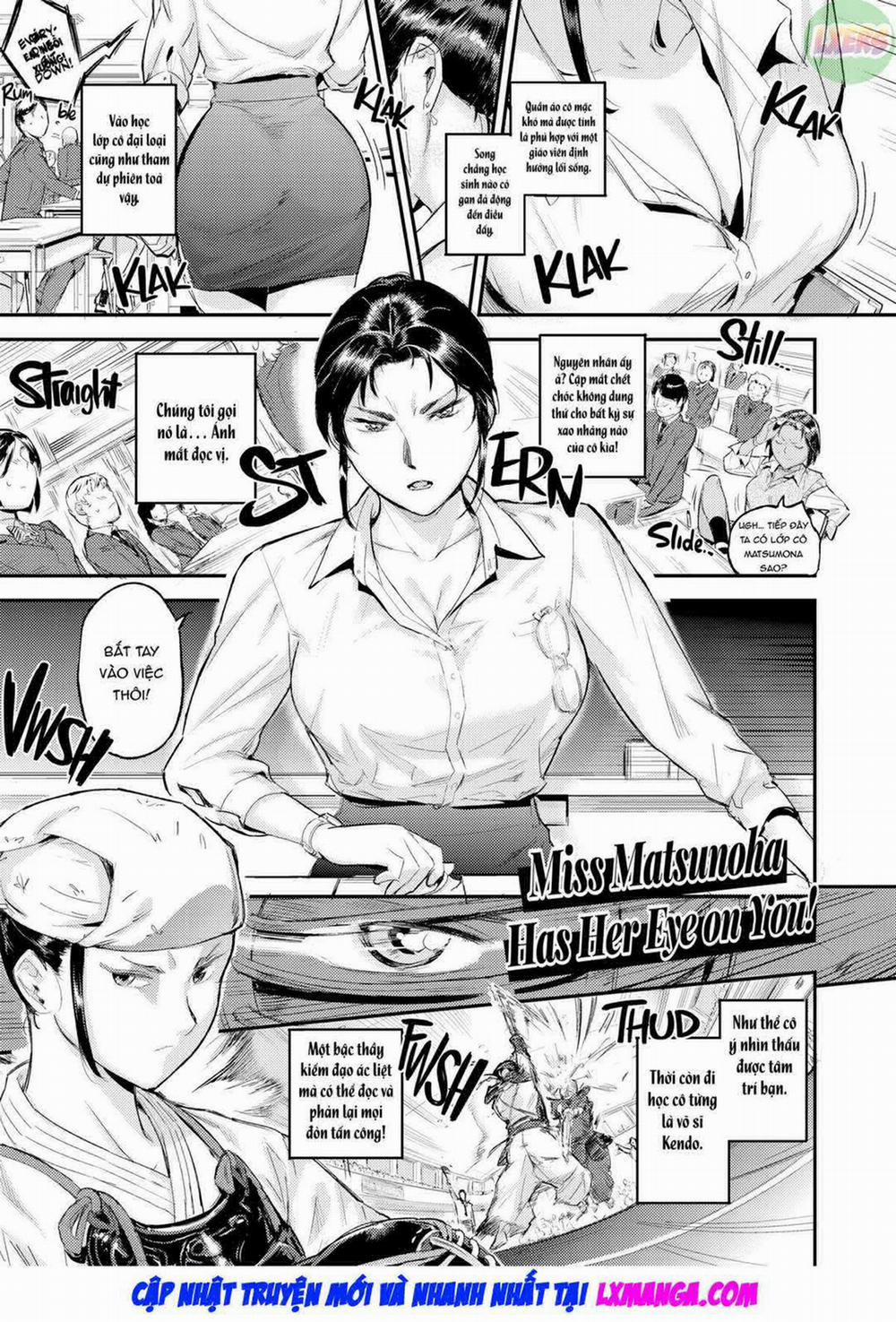 Cô giáo Matsunoha đã để ý đến bạn Oneshot trang 4
