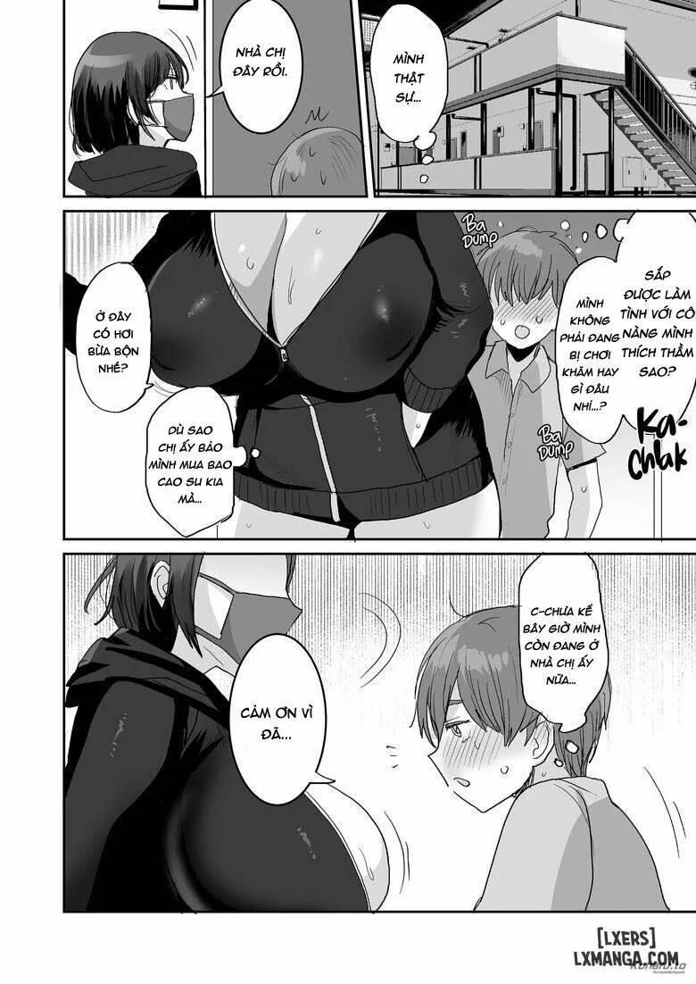 Cô nàng dâm đãng và vếu bự ở siêu thị Oneshot trang 10