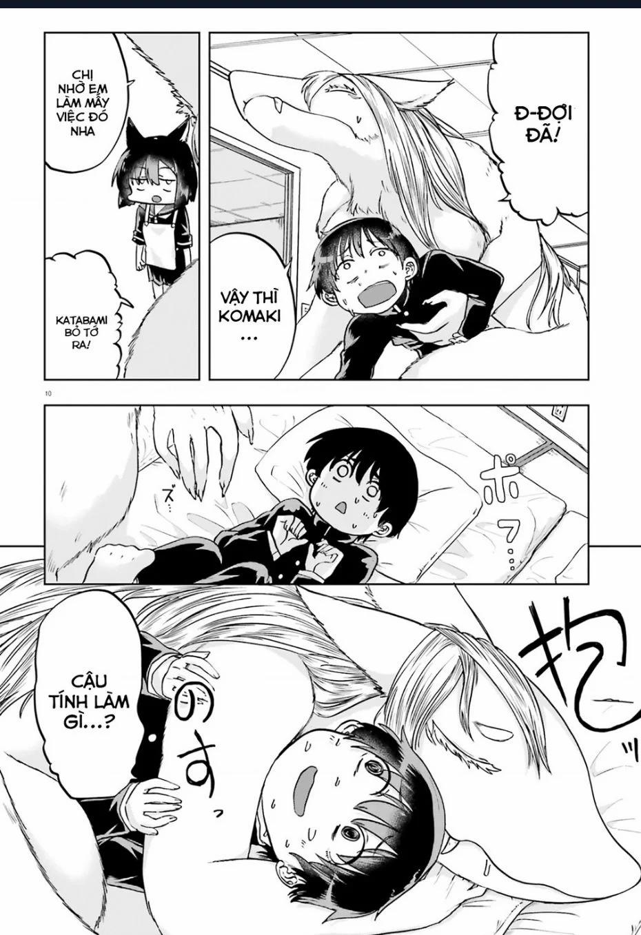 Cô Nàng Hồ Ly Katabami-San 12 trang 9