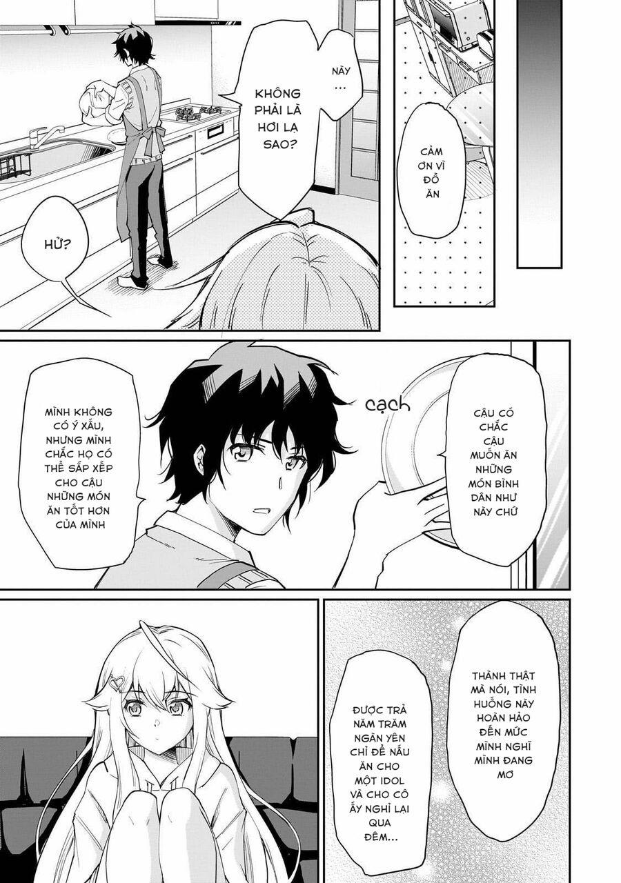Cô Nàng Idol Đói Bụng Và Anh Chàng Yêu Nội Trợ 4 trang 11