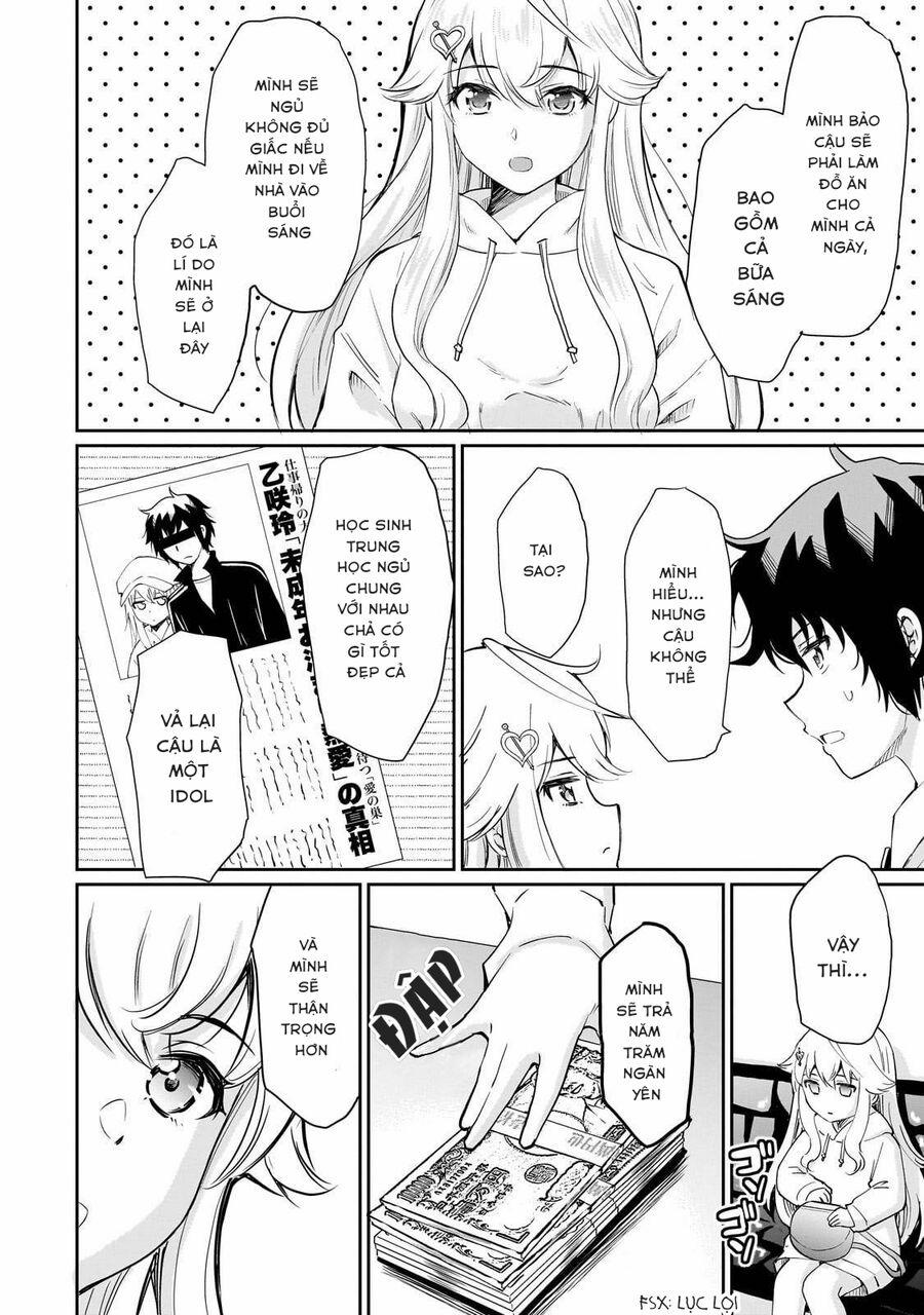 Cô Nàng Idol Đói Bụng Và Anh Chàng Yêu Nội Trợ 4 trang 4