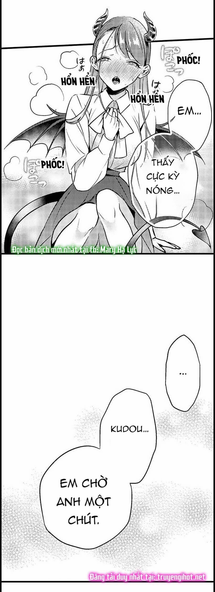 Cô Nàng Succubus Nhút Nhát Và Bữa Ăn Đẹp Trai Của Cô Ấy 14.3 trang 3