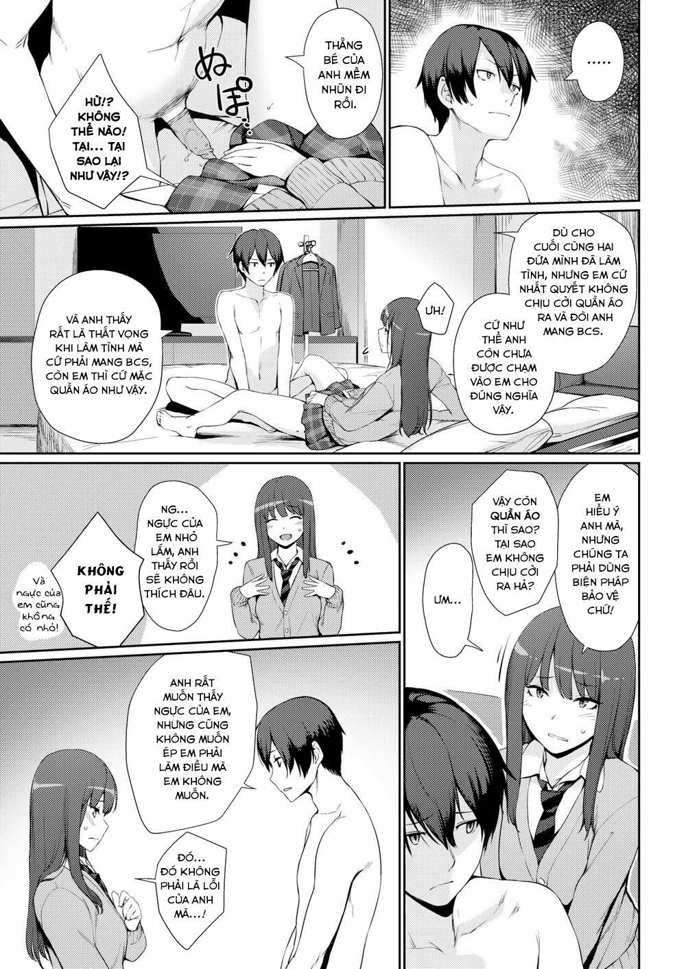 Cô Người Yêu Không Chịu Cởi Đồ Khi Sex Oneshot trang 2