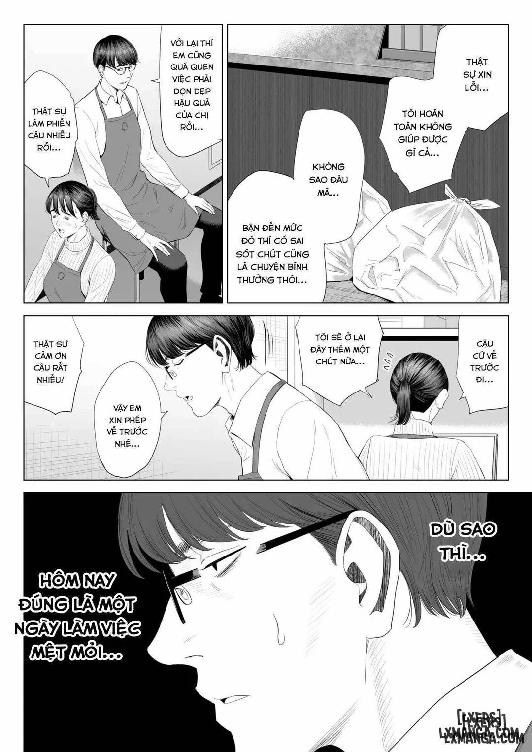 Cô quản lý vếu to thích khổ dâm thì phải? Oneshot trang 8