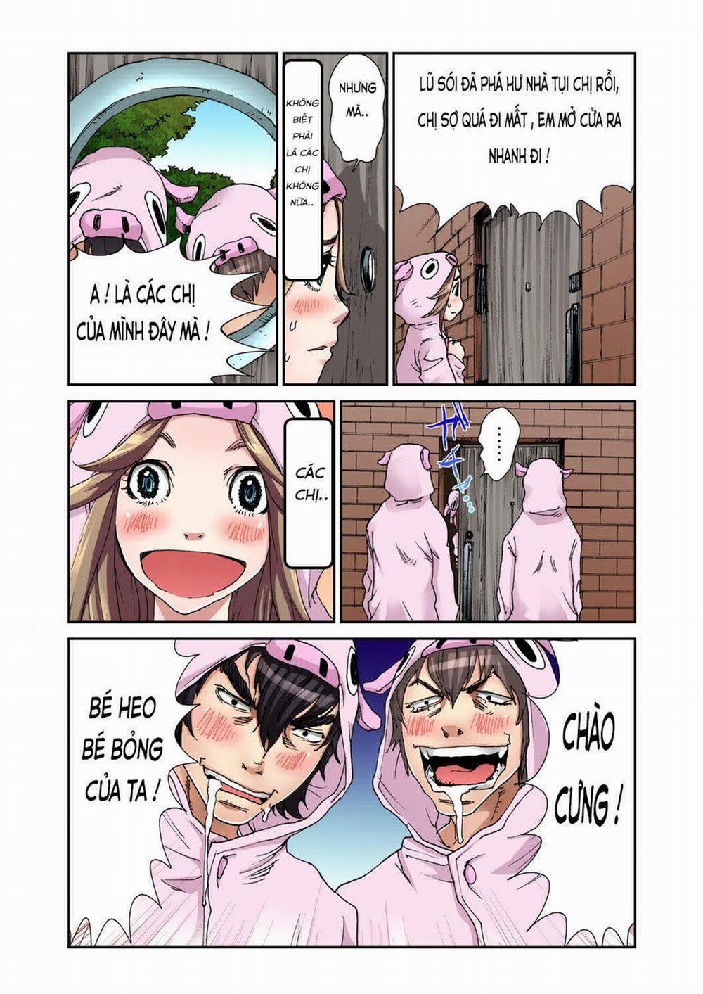 Cổ tích người lớn: Ba chú heo con Oneshot trang 17