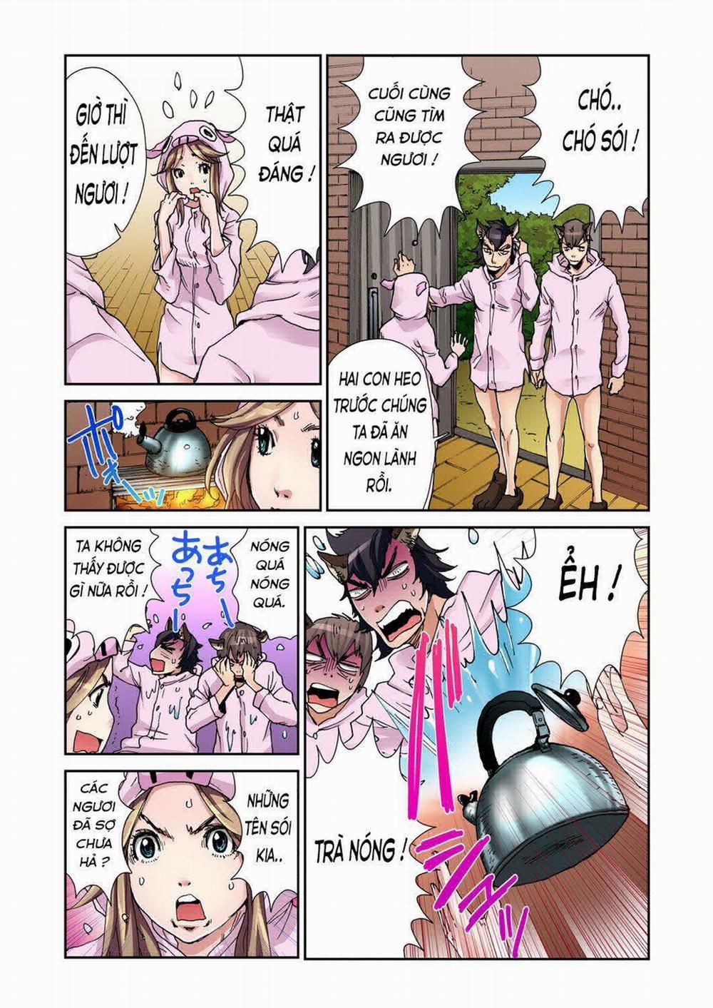 Cổ tích người lớn: Ba chú heo con Oneshot trang 18