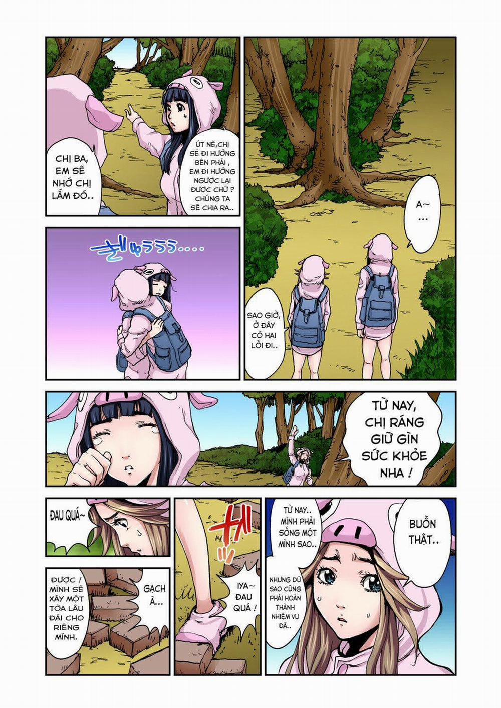 Cổ tích người lớn: Ba chú heo con Oneshot trang 4