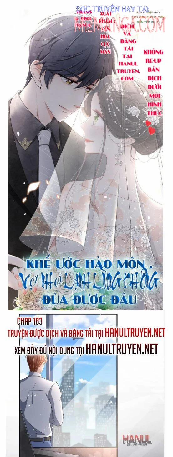 Cô Vợ Hợp Đồng Lạnh Lùng Không Dễ Đụng Đâu 183 trang 0