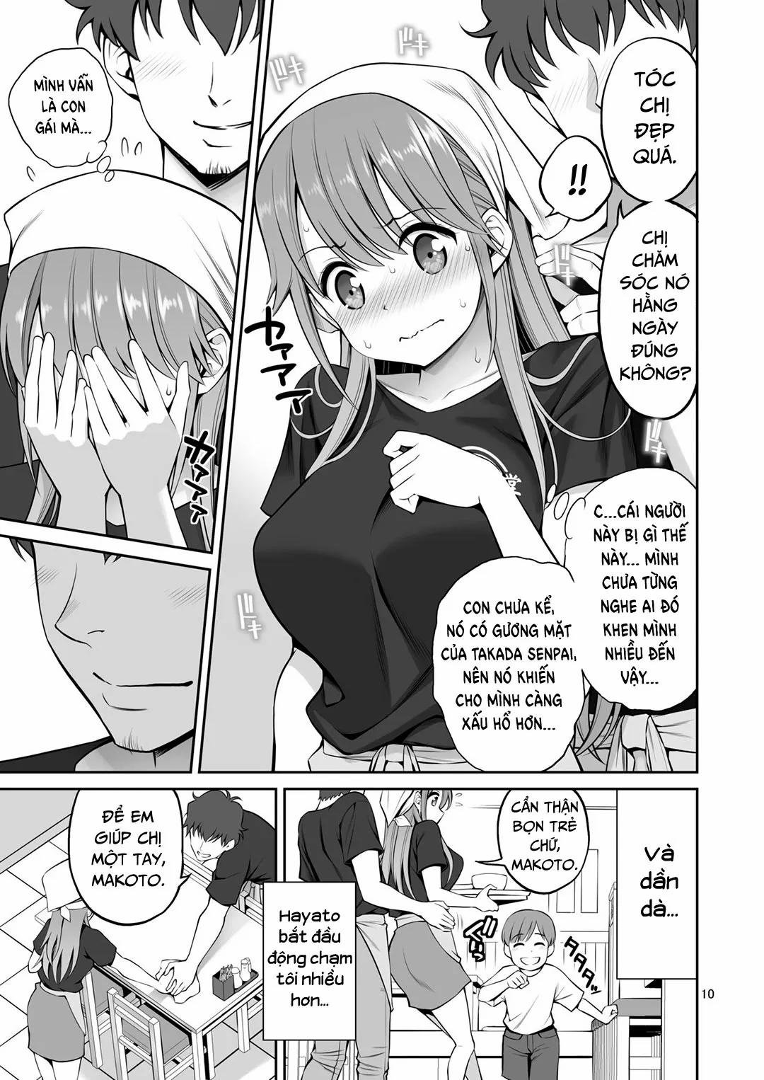 Cô vợ lên đỉnh ngay bên cạnh chồng Oneshot trang 10