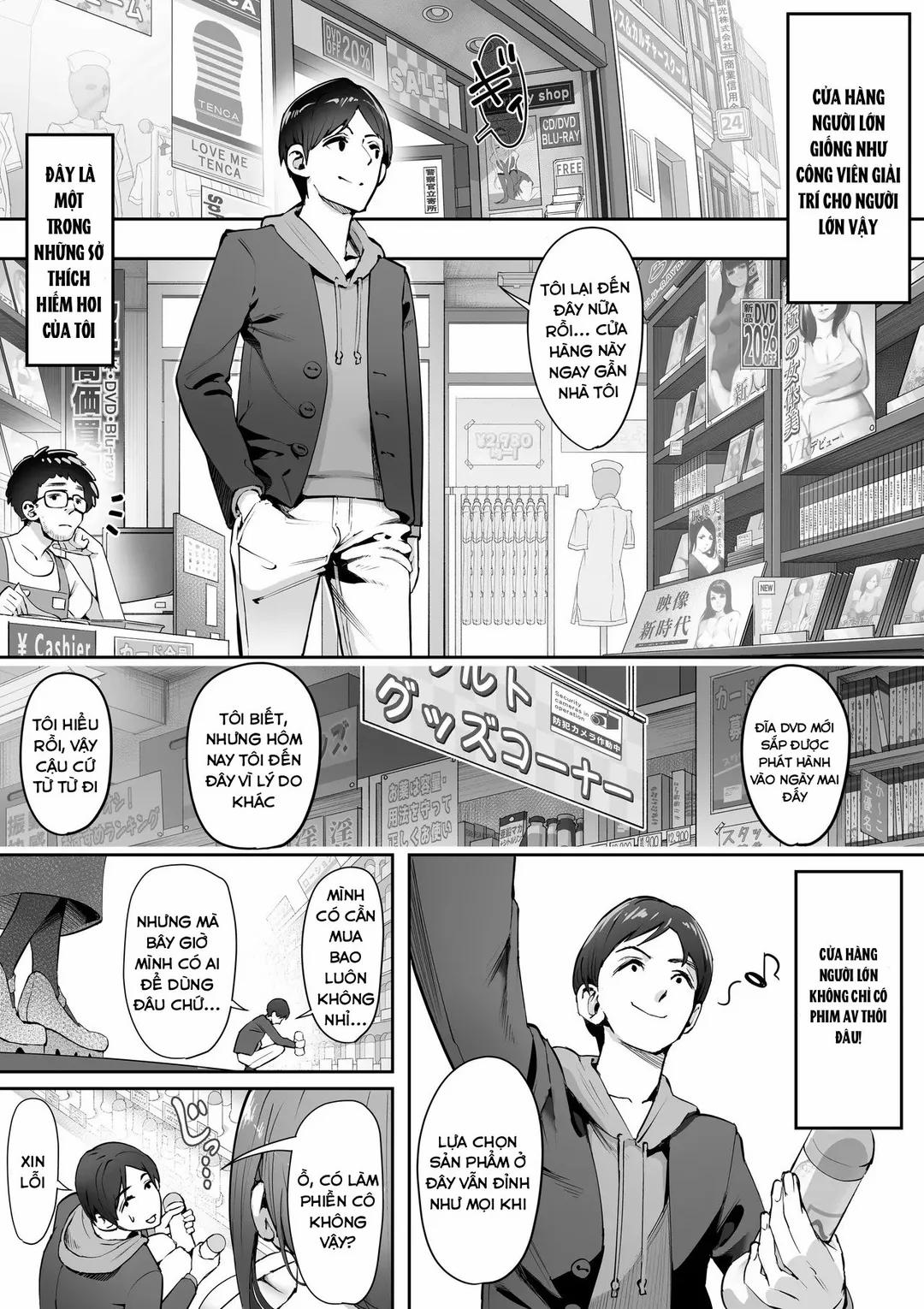 Cô vợ trẻ ở một cửa tiệm người lớn Oneshot trang 2