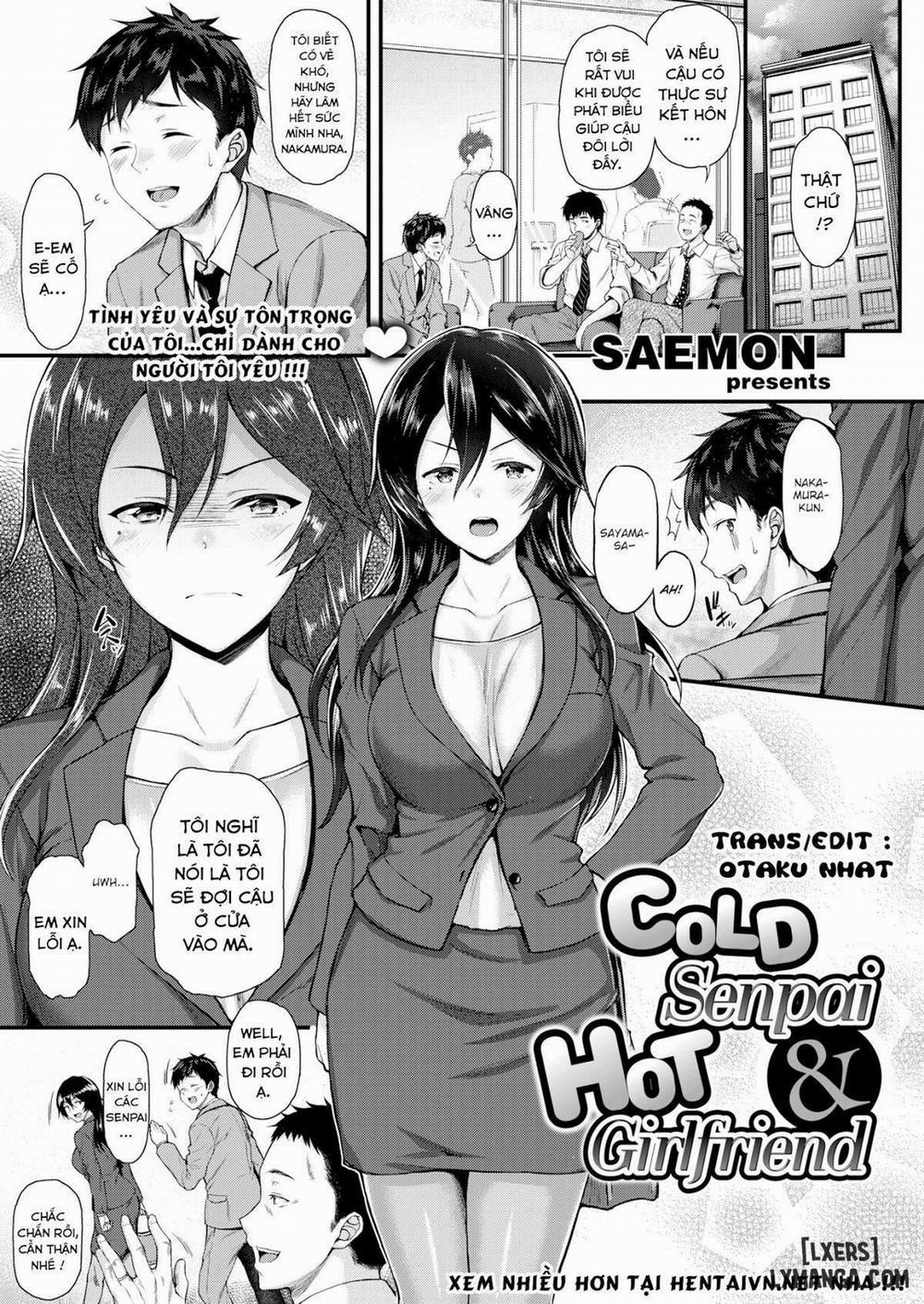Cold Senpai & Hot Girlfriend Oneshot trang 0