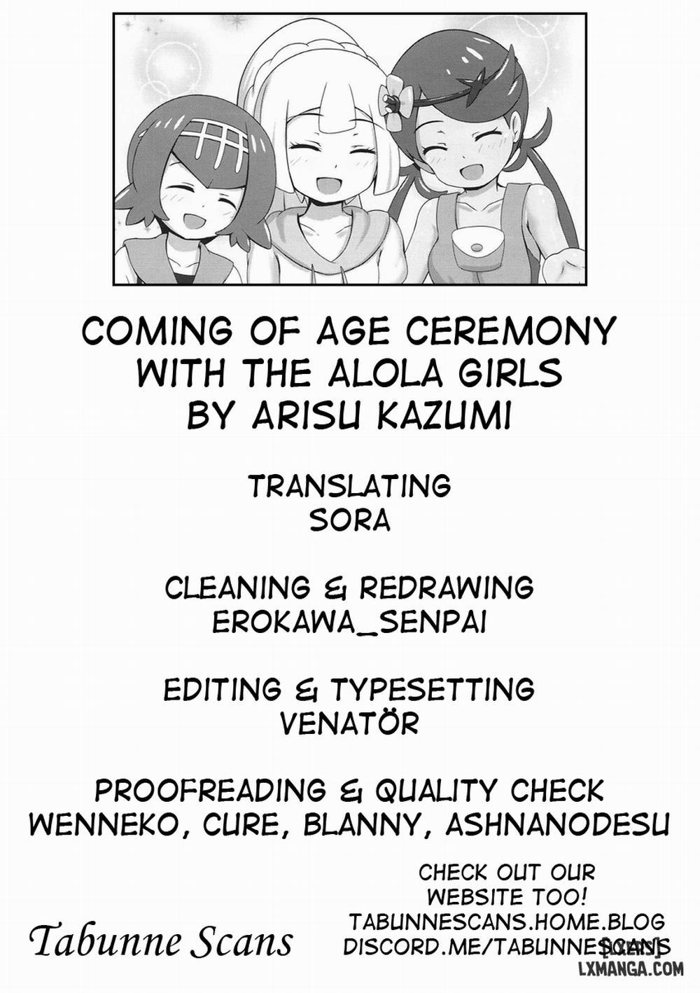 Coming Of Age Ceremony with the Alola Girls Oneshot trang 21