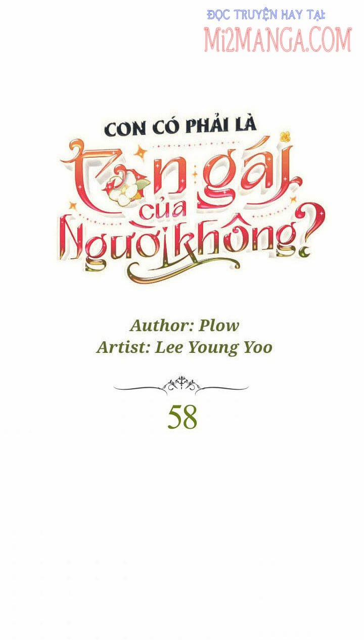 Con Có Phải Là Con Gái Của Người Không? 58 trang 1