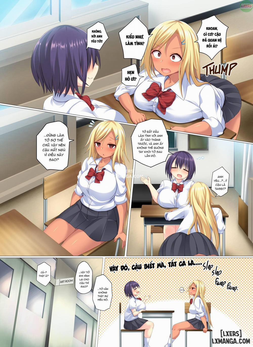 Con Ngốc Và Gyaru Có Thể Xử Lý Bạn Trai Cuồng Dâm Không Oneshot trang 2