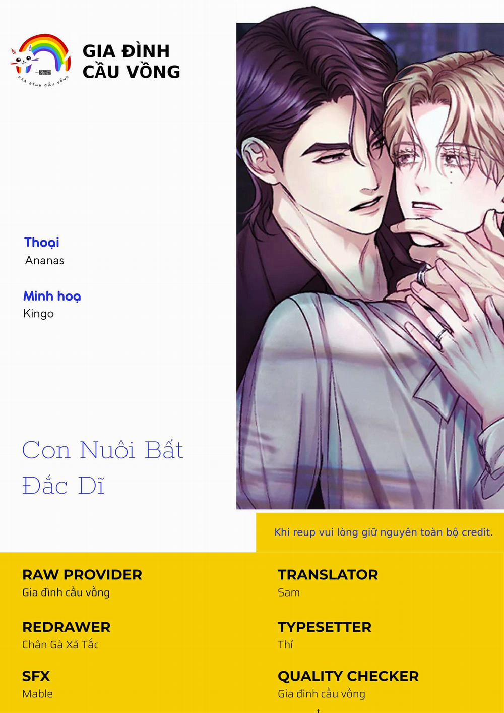 Con Nuôi Bất Đắc Dĩ 0 0 trang 0