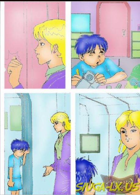 Con Trai! Con Đang Theo Dõi Mẹ À? Artist (Truyện Hình Ảnh) trang 24