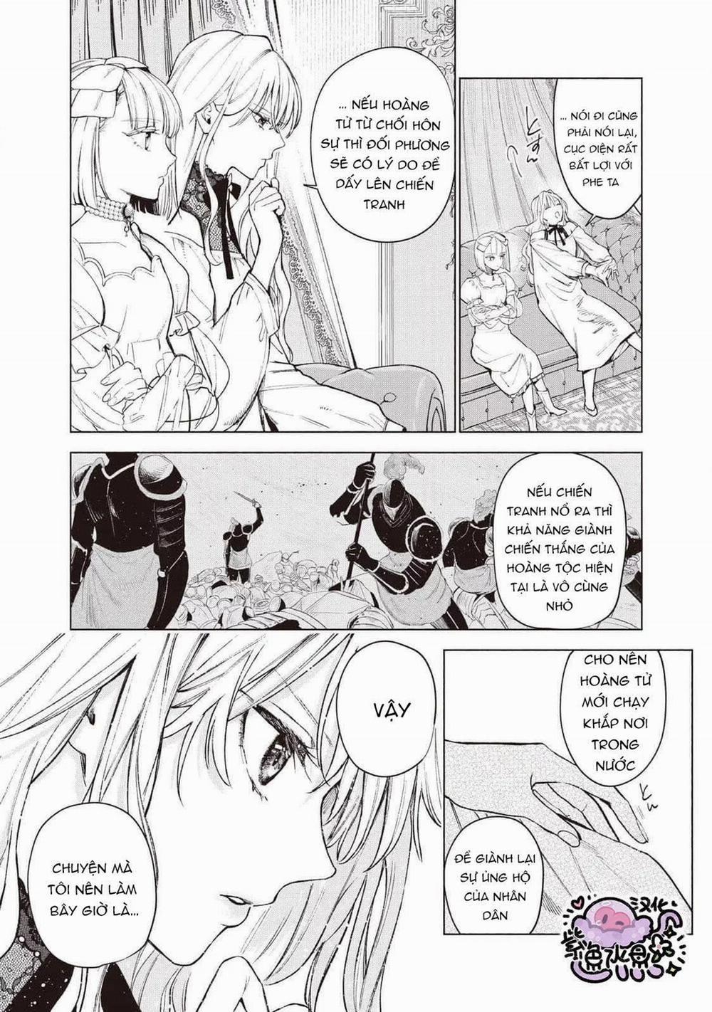 Công Chúa Bị Bán Cho Bá Tước Ngoài Biên Cương Được Hoàng Tử Láng Giềng Cưng Chiều 32 trang 6