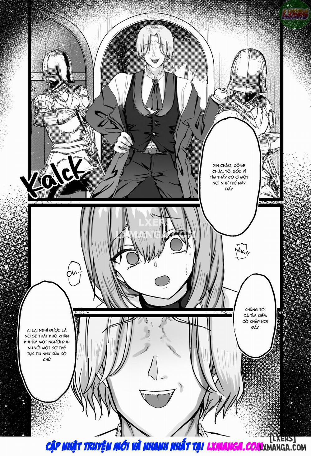 Công Chúa Bị Nguyền Rủa Và Kỵ Sĩ Còn Trinh Oneshot trang 51