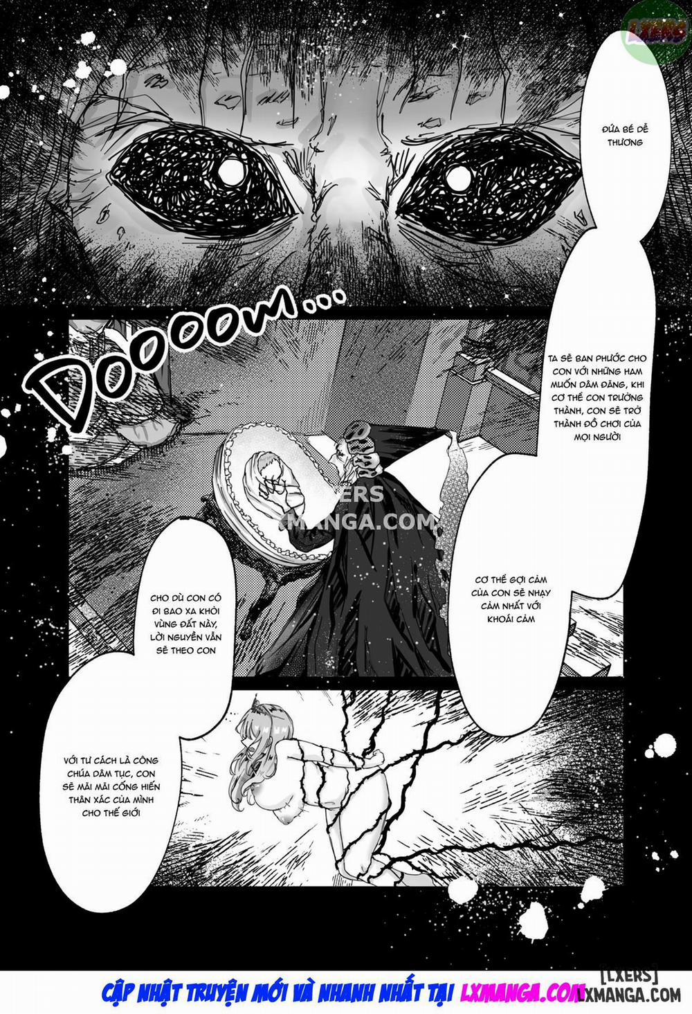 Công Chúa Bị Nguyền Rủa Và Kỵ Sĩ Còn Trinh Oneshot trang 9