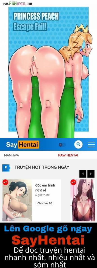 Công chúa Peach trốn thoát thất bại 1 trang 17