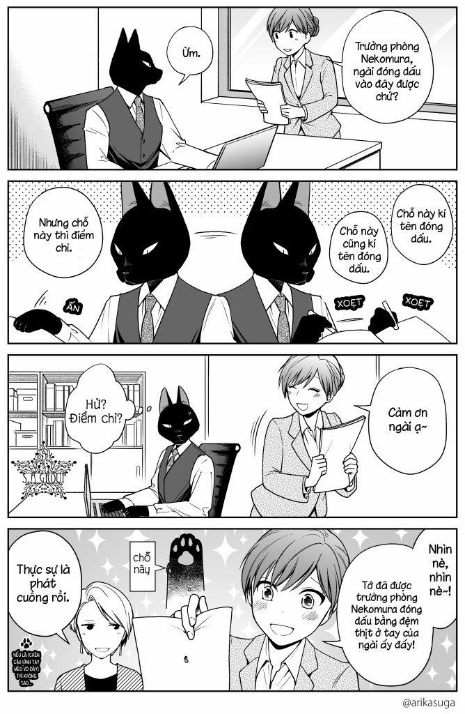 Công Ty Làm Việc Cùng Với Mèo -[Chap 1-2] 1 trang 1