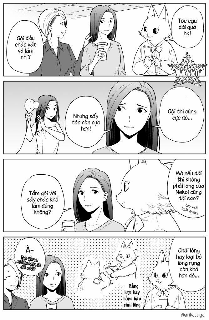 Công Ty Làm Việc Cùng Với Mèo -[Chap 1-2] 1 trang 4