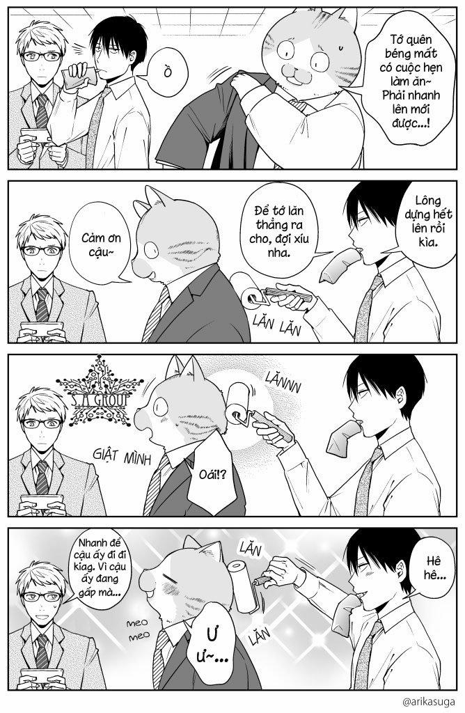 Công Ty Làm Việc Cùng Với Mèo -[Chap 1-2] 1 trang 5