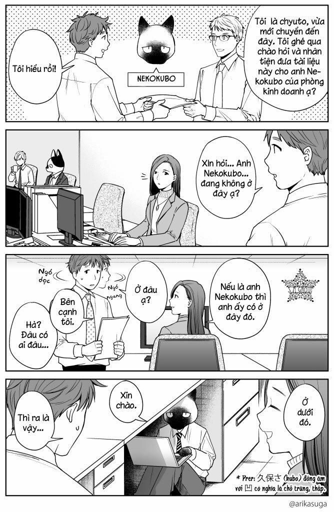 Công Ty Làm Việc Cùng Với Mèo -[Chap 1-2] 1 trang 8
