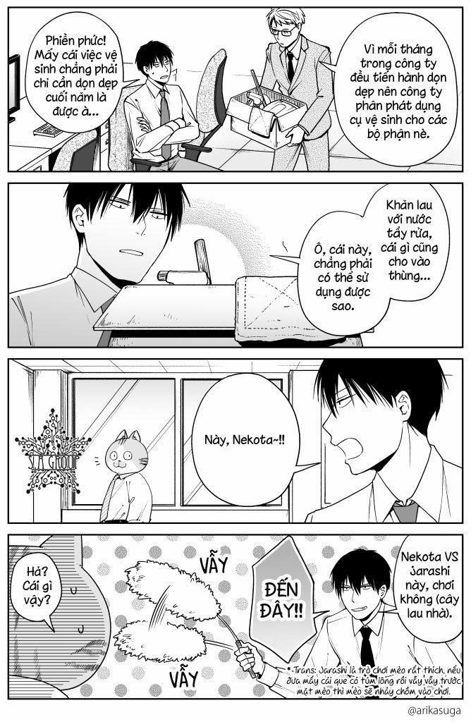 Công Ty Làm Việc Cùng Với Mèo -[Chap 1-2] 2 trang 10