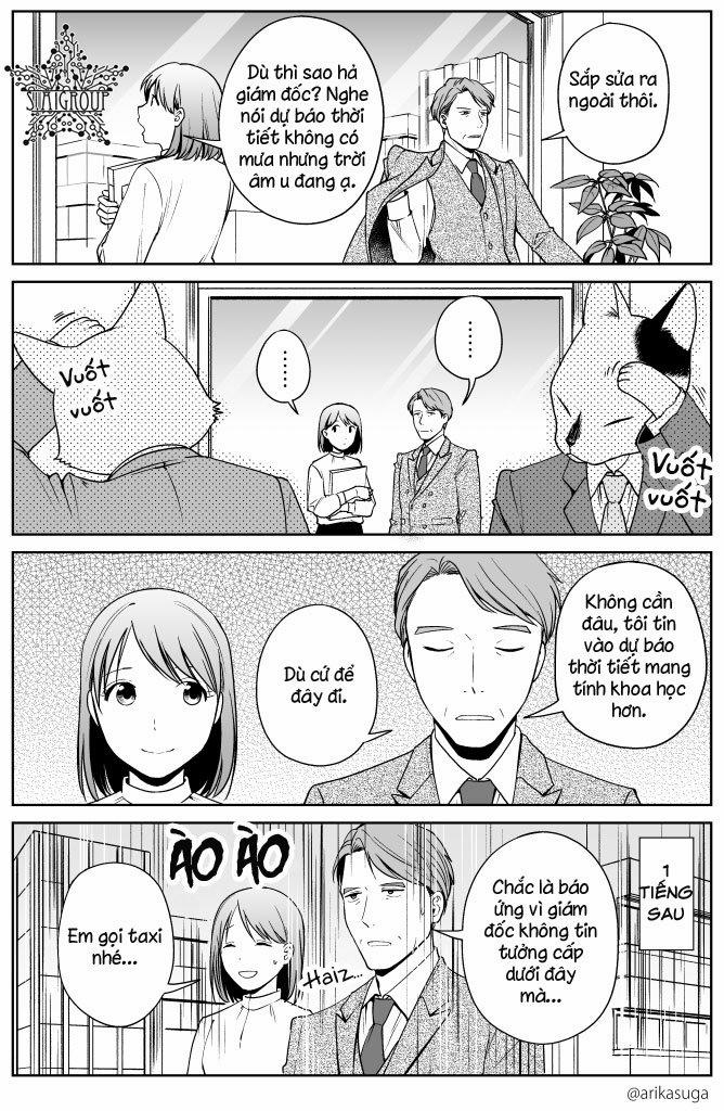 Công Ty Làm Việc Cùng Với Mèo -[Chap 1-2] 2 trang 12